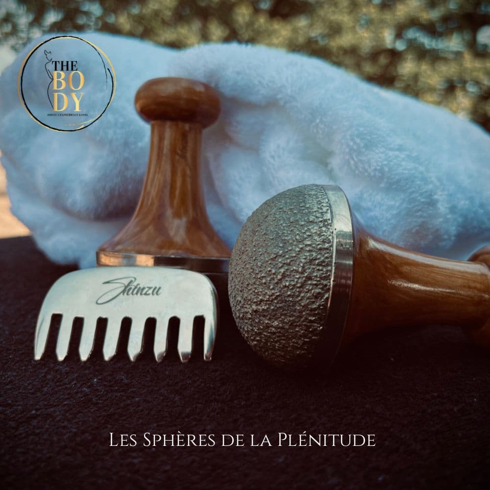 Shinzu - Kansa - The body l: baguette + peigne kansa
